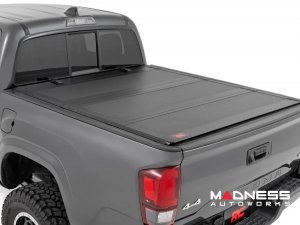 Toyota Tacoma Bed Cover - Tri-Fold - Flip Up - Hard Cover - 5ft Bed - 2005-2015 Toyota Tacoma Bed Cover - Tri-Fold - Flip Up - Hard Cover - 5ft Bed - 2005-2015